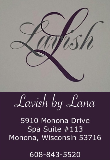 Lavish by Lana Logo and Contact Information